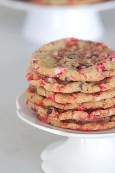 Candy Cane Pudding Cookies | Best Christmas Pudding Cookies Recipe