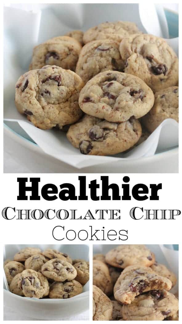 Healthier Chocolate Chip Cookies - Picky Palate