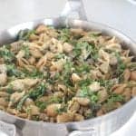 Creamy Pesto Sausage Pasta