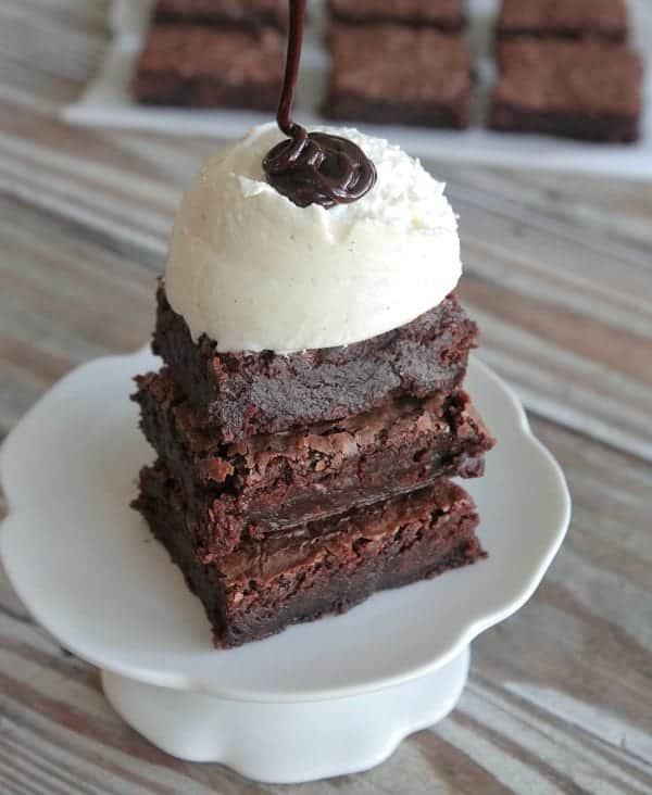 Ice Cream Sundae Brownies