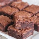 One Bowl Chocolate Chunk Brownies