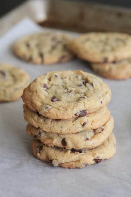 chocolate chip cookies with pudding