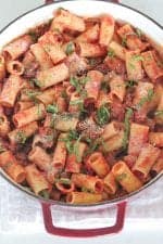 Sausage Basil Rigatoni