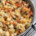 Weeknight Cheesy Chicken and Rice