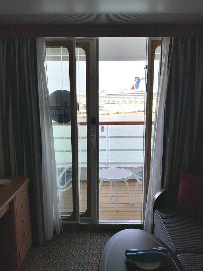 The Disney Wonder Stateroom With Verandah