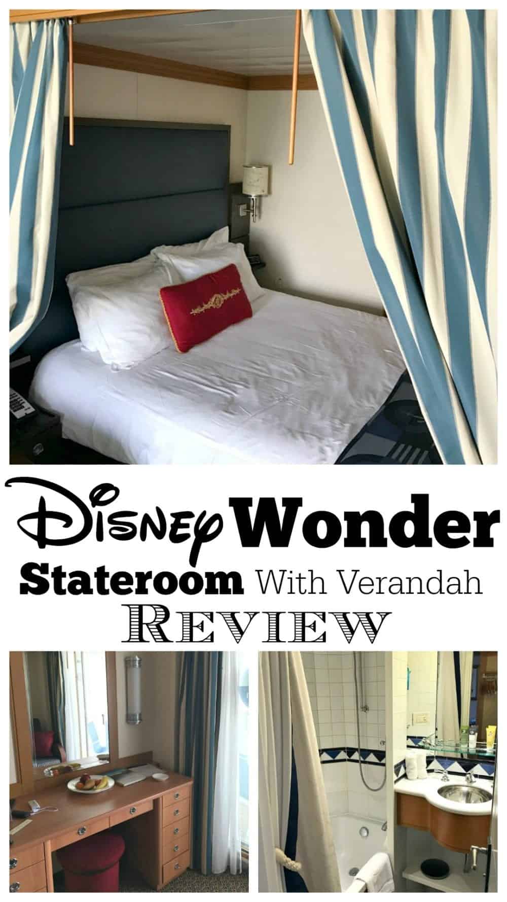 The Disney Wonder Stateroom With Verandah - Picky Palate