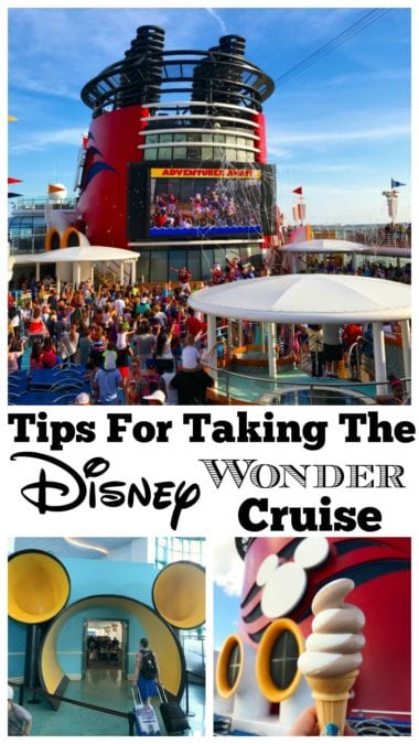 Tips for taking the disney wonder cruise