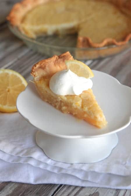 Sweet N' Creamy Lemon Pie