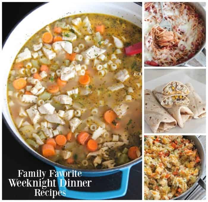 Family Favorite Weeknight Dinner Recipes