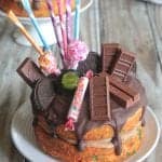 Funfetti Candy Birthday Cake