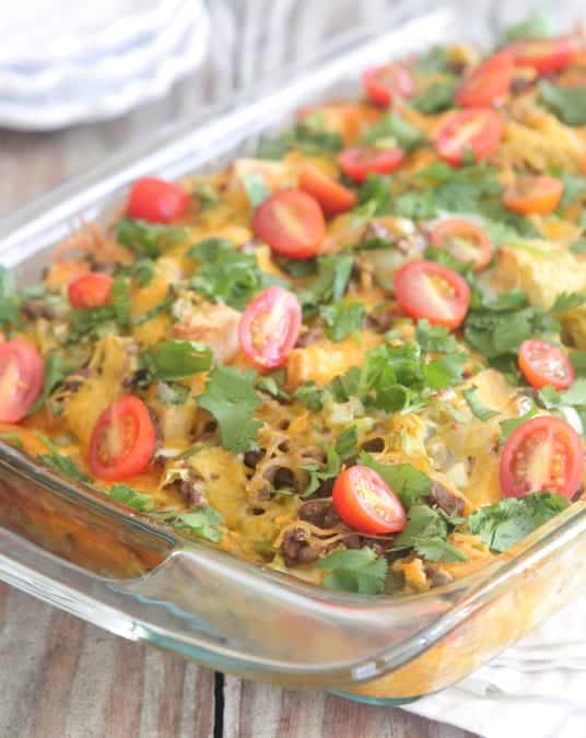 Casserole Overnight Mexican Breakfast Casserole