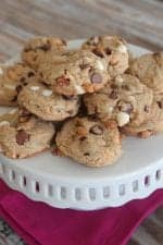 Peanutty Chocolate Chip Cookies