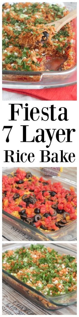 Fiesta 7 Layer Rice Bake