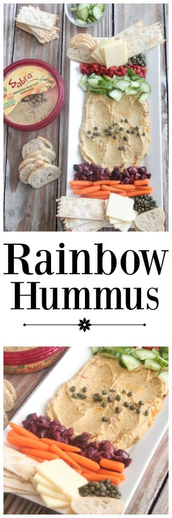 Rainbow Hummus