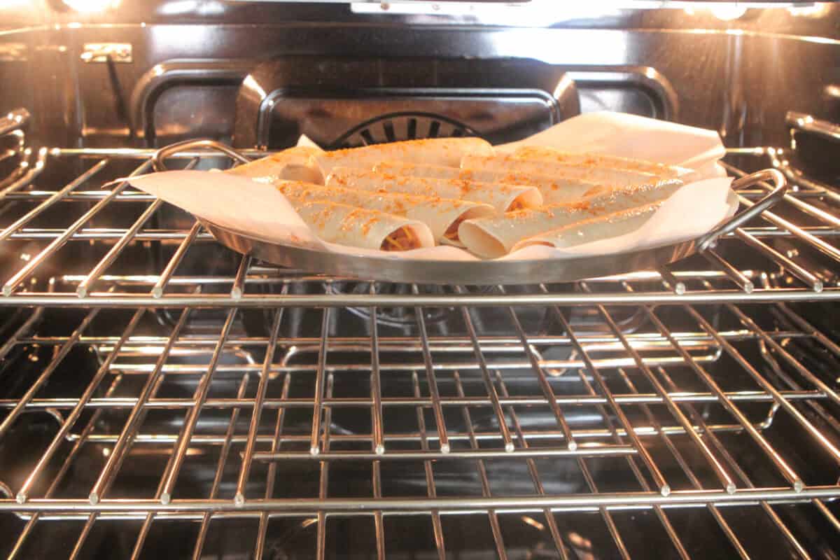 taquitos recipe baking in the oven