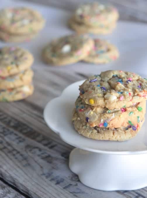 Funfetti White Chip Cookies