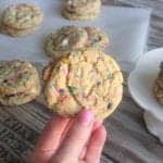 Funfetti White Chip Cookies