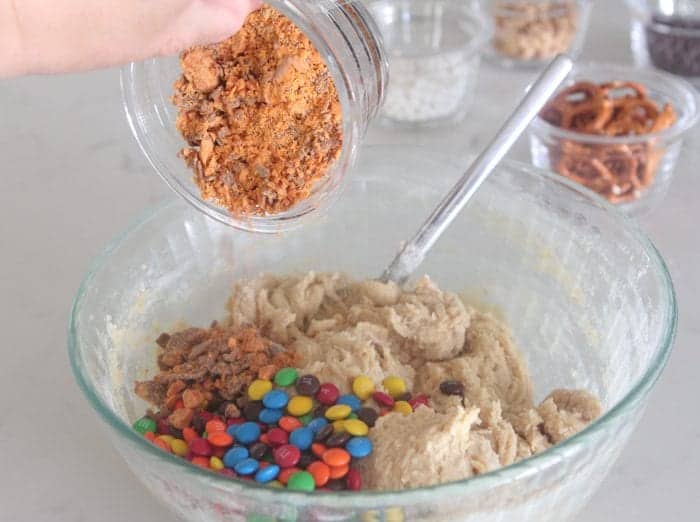 Kitchen Sink Cookie Bars