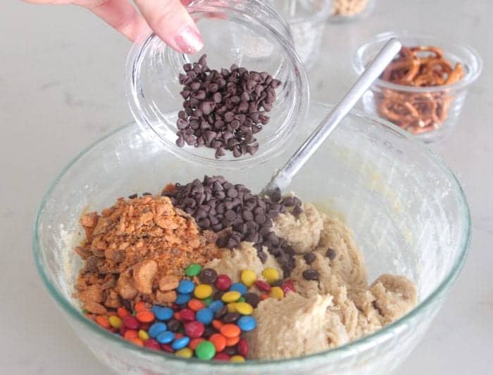 Kitchen Sink Cookie Bars