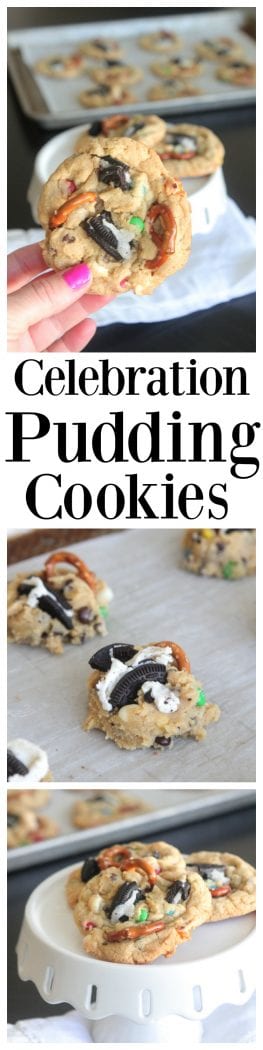 Celebration Pudding Cookies