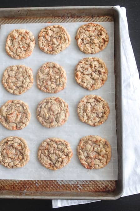 Oatmeal Butterfinger Chip Cookies