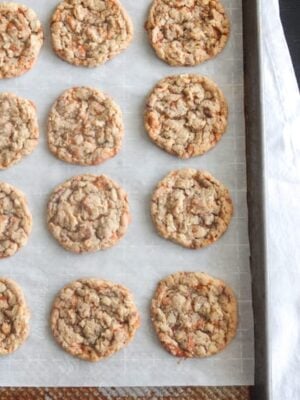 Oatmeal Butterfinger Chip Cookies