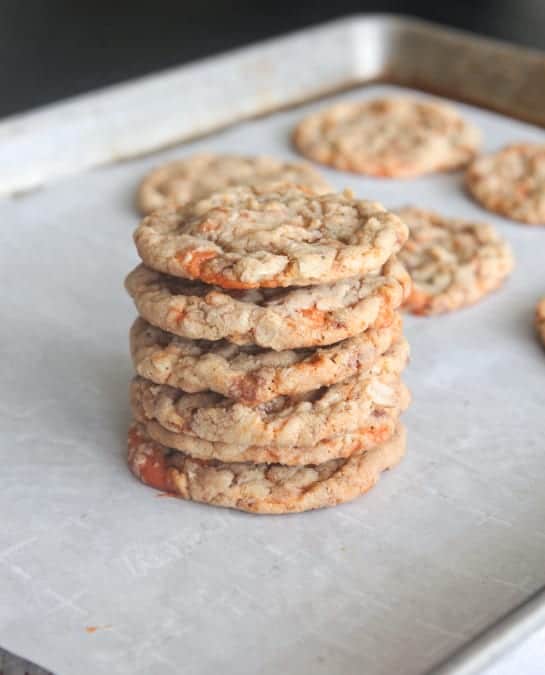 Oatmeal Butterfinger Chip Cookies