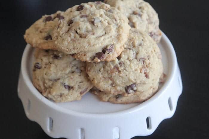 Oatmeal Toffee Chocolate Chip Cookies