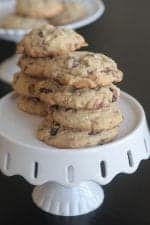 Oatmeal Toffee Chocolate Chip Cookies