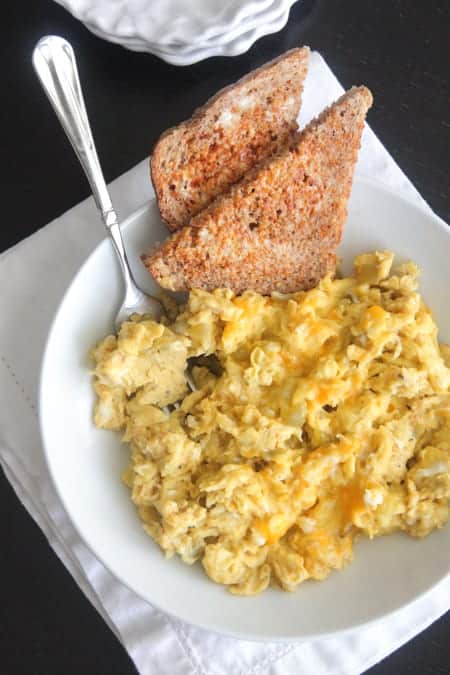 Seasoned Scrambled Eggs