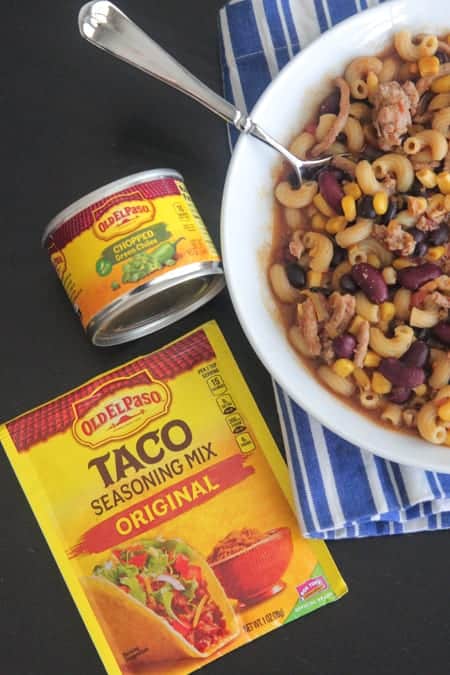 Turkey Taco Soup Mac