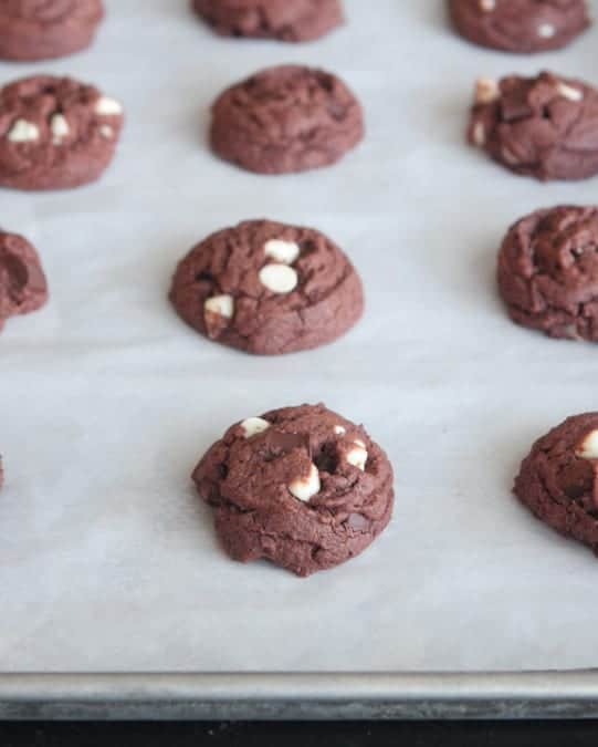 Hot Chocolate Pudding Cookies