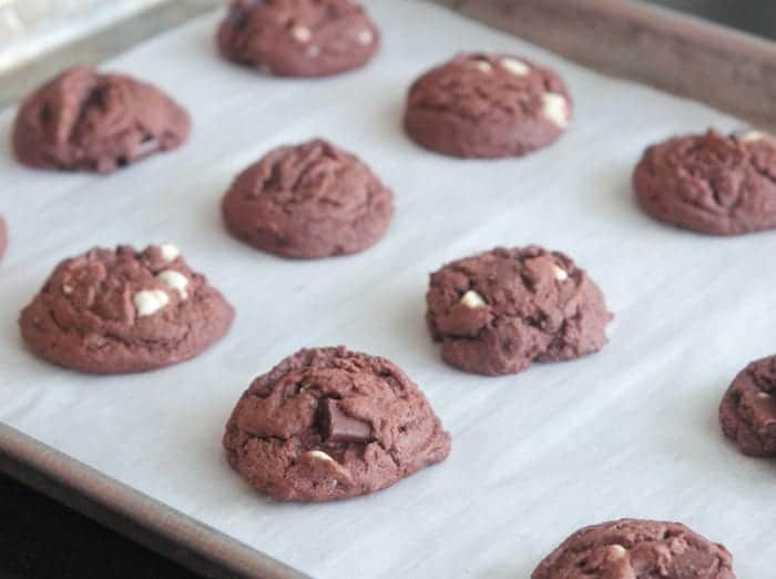 Hot Chocolate Pudding Cookies