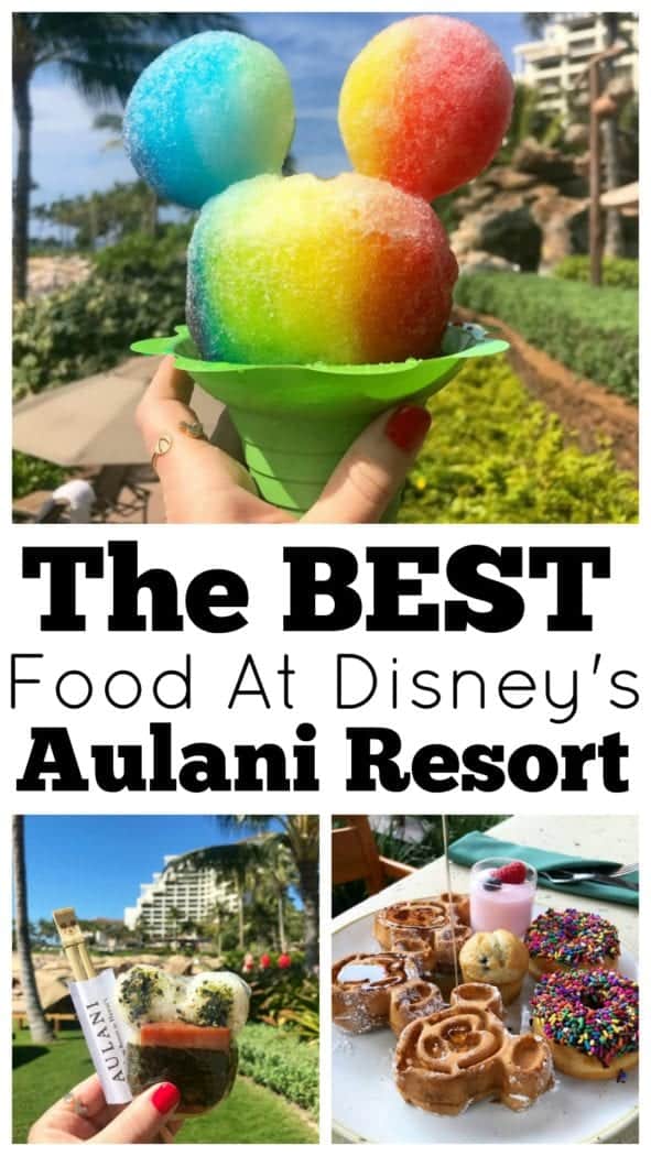 The Best Food at Disney's Aulani Resort