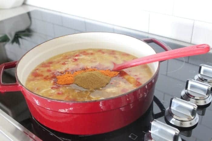 Chicken Taco Soup Boats