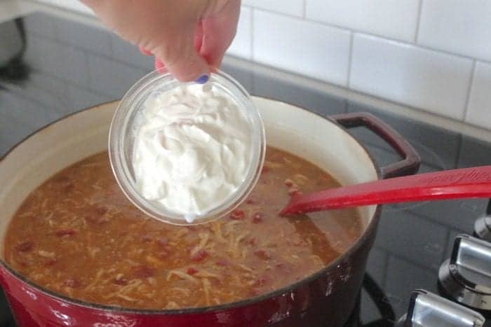 Chicken Taco Soup Boats