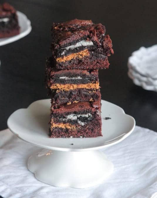 Oreo S'mores Brownies