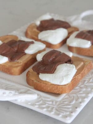 Peanut Butter S'mores Toast