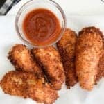 Crispy Parmesan Sriracha Chicken Tenders