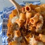 Creamy 3 Cheese Rigatoni