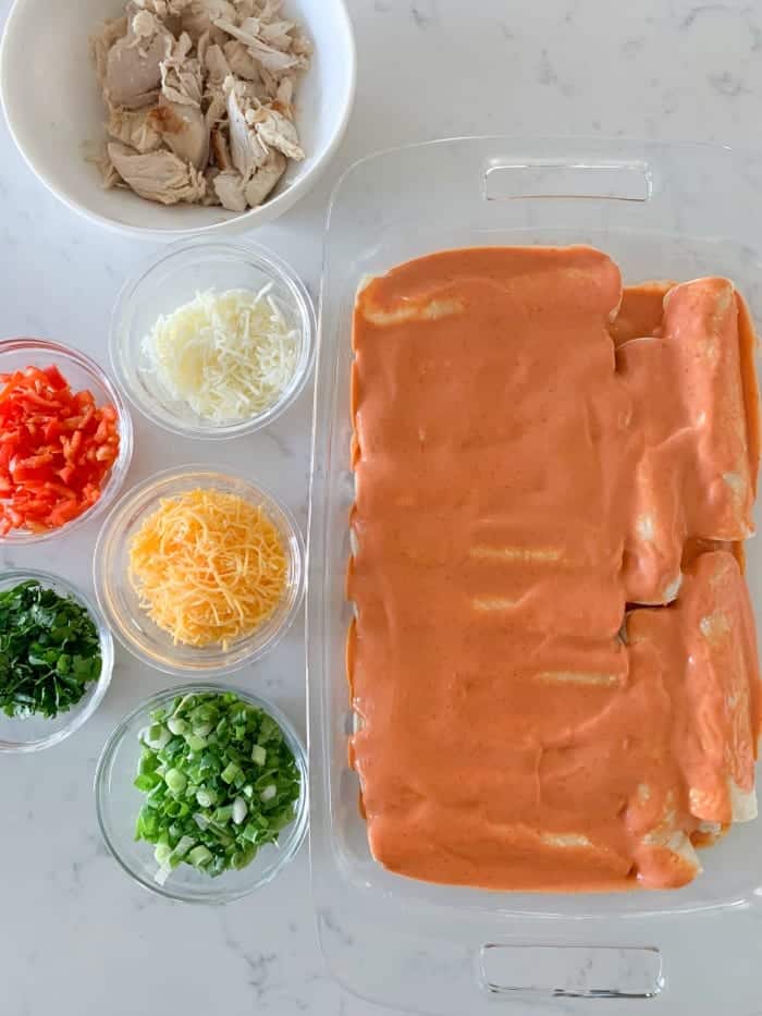 Soirée Enchiladas au Poulet