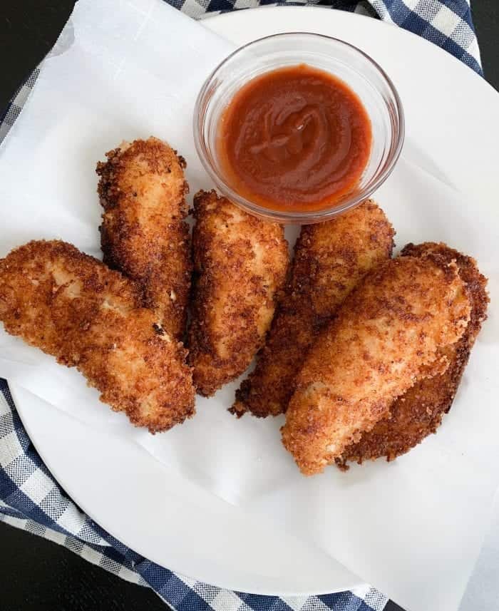 Crispy Parmesan Sriracha Chicken Tenders | Tasty Chicken Tenders