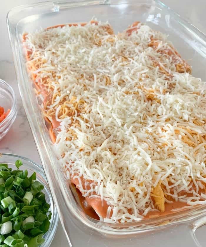 Weeknight Chicken Enchiladas The Best Chicken Enchilada Recipe