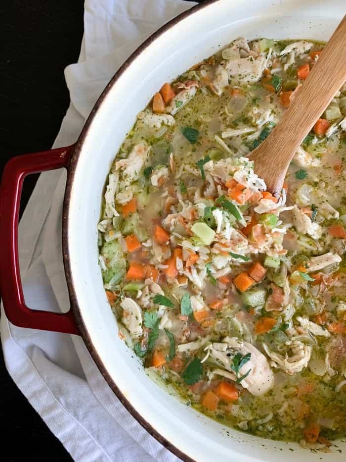 Weeknight Chicken & Rice Soup | Easy Homemade Chicken Soup Recipe