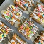 Image of Fruity Pebbles Cookie Bars