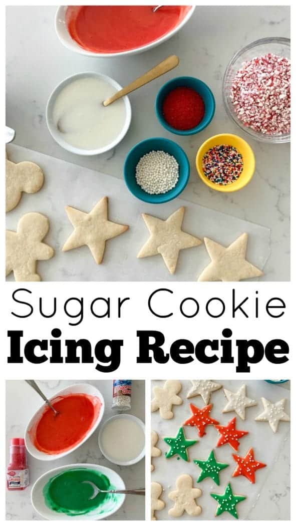 sugar cookie icing