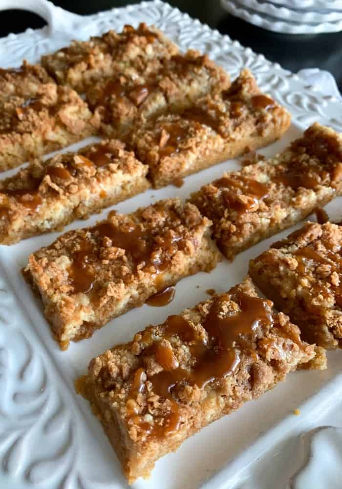 Salted Caramel Pumpkin Bars-image