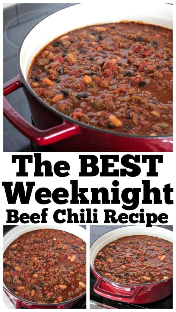 Easy Weeknight Chili Recipe THE BEST CHILI RECIPE!!