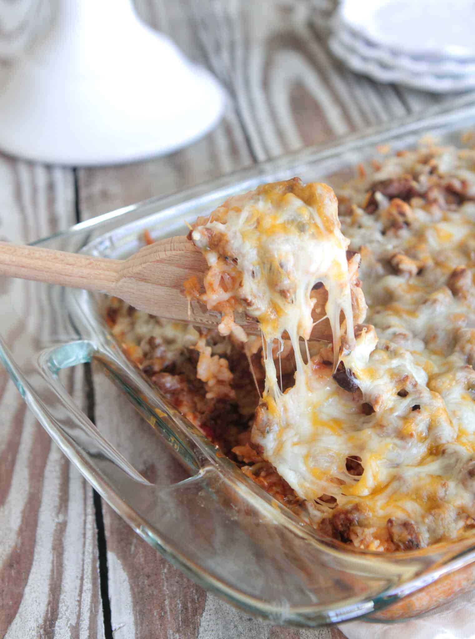 Cheesy Beef Enchilada Casserole Best Beef Casserole Recipe