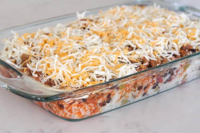 Cheesy Beef Enchilada Casserole | Best Beef Casserole Recipe